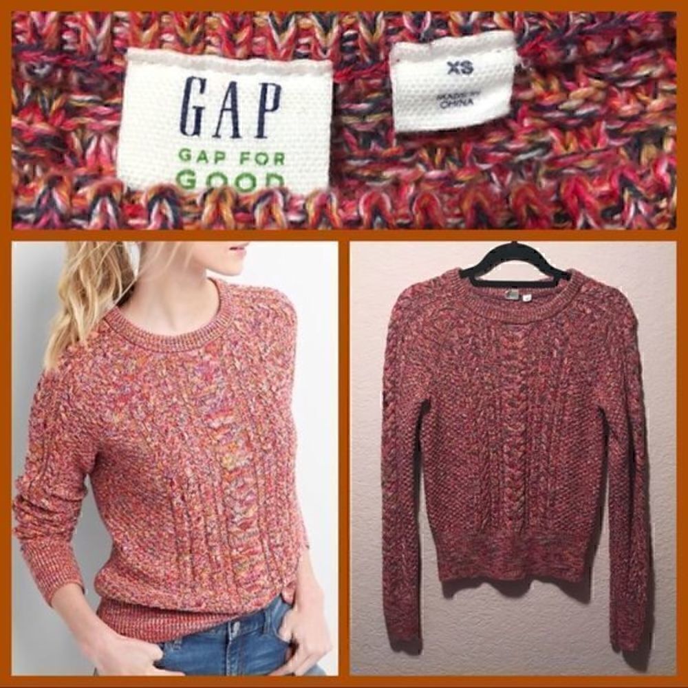 *30off3* NWOT. GAP cable knit warm and cozy sweater​